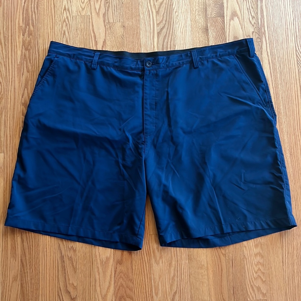 REEBOK SHORTS GOLF BLUE FLAT FRONT SIZE 56
